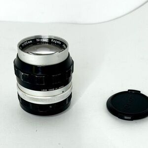 Vintage Nippon Kogaku NIKKOR-P Auto 105mm f/2.5 Lens Japan Manual Focus